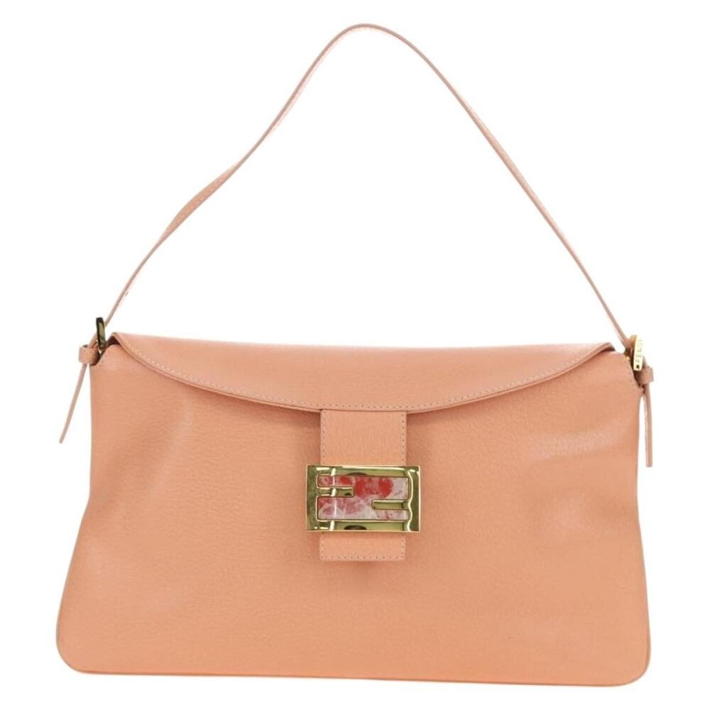 Fendi Mamma Baguette Shoulder Bag Orange